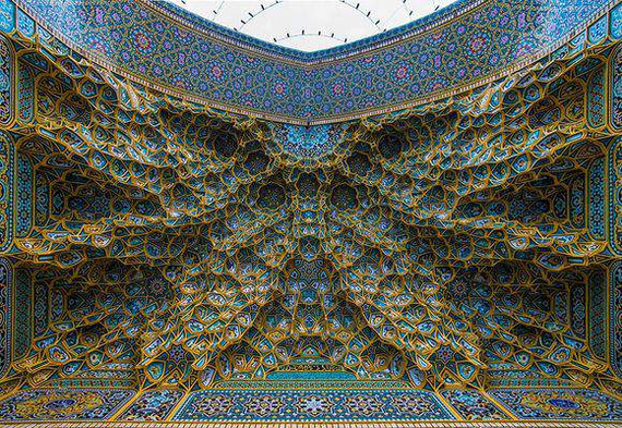 Architectural hypnosis in mosques. - Mosque ceilings, Architecture, Constructions, Longpost