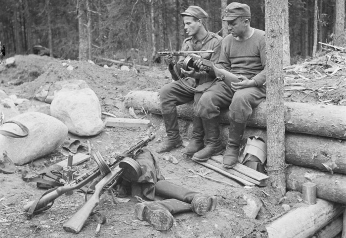 Trophies.. - Finns, The Great Patriotic War, Dugout