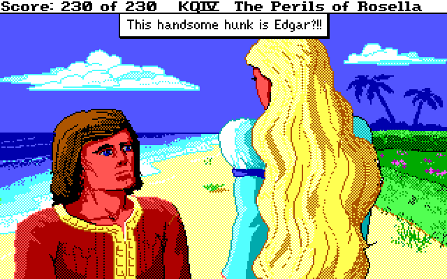 King's Quest IV: The Perils of Rosella. Часть 3. - Моё, 1988, Прохождение, Квест, Sierra, Игры для DOS, Ретро-Игры, Игры, Длиннопост, Видео