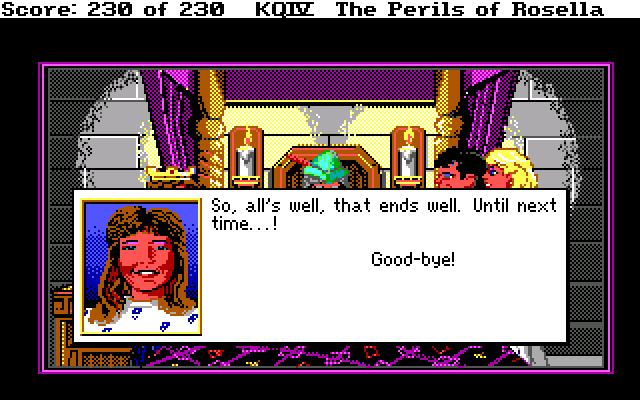 King's Quest IV: The Perils of Rosella. Часть 3. - Моё, 1988, Прохождение, Квест, Sierra, Игры для DOS, Ретро-Игры, Игры, Длиннопост, Видео