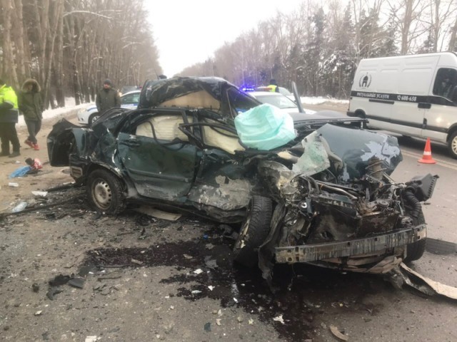 4 people died in a terrible accident near Tyumen - Road accident, Crash, Tyumen, Tyumen region, Mound, Death, Video, Longpost