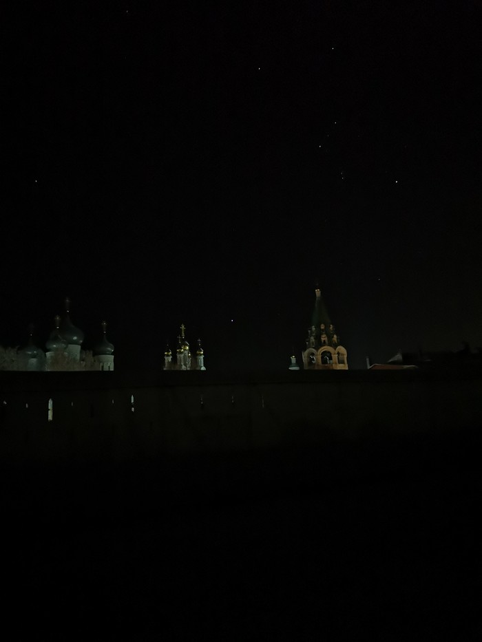 Makaryevsky monastery - My, Night, Silence, freezing, Longpost