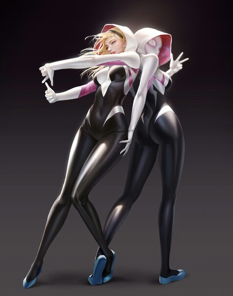 Night Gwen - Spidergirl, Comics, Marvel, Marvel Universe