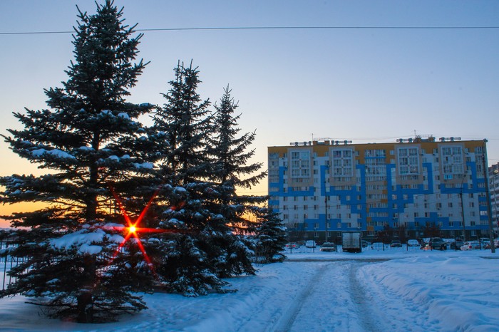 Evening embankment - My, Dzerzhinsk, The photo, Beginning photographer, Longpost, Canon 1300d, Sjcam SJ6 legend