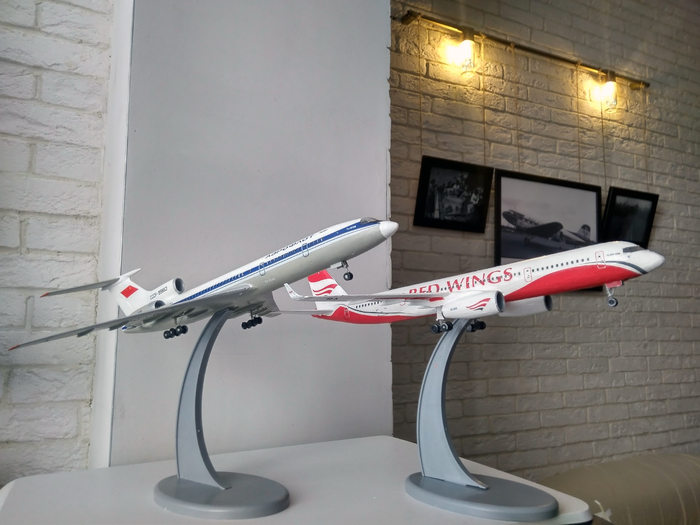 My Tupolevs - My, Tu-154, Tu-204, Stand modeling