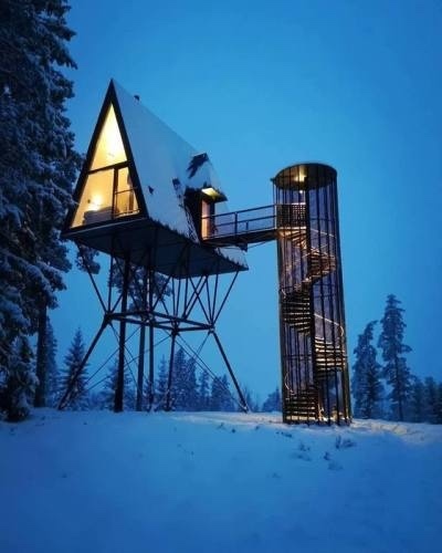 winter house - Winter, House, beauty