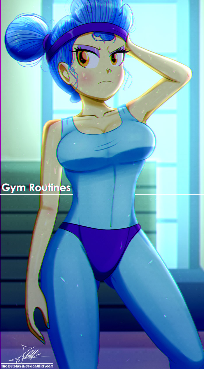 .:Gym Routines:. My Little Pony, Equestria Girls, Sapphire Shores, Thebutcherx