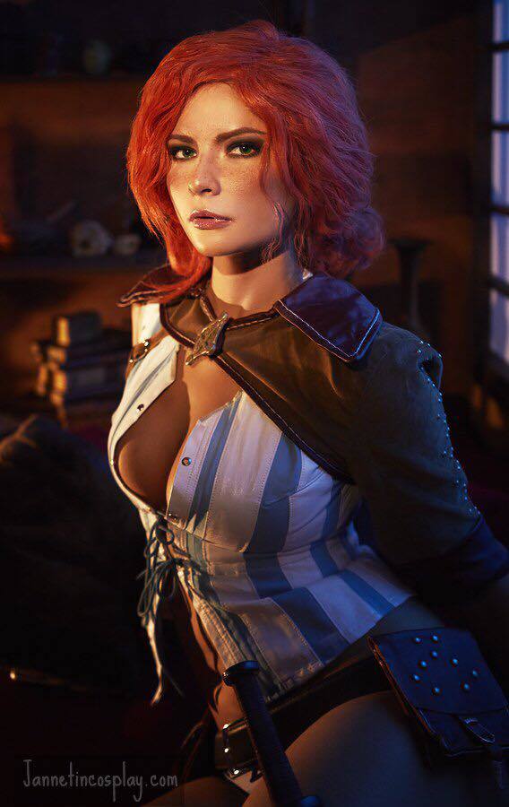 Tris Merigold [The Witcher]<Jannet Vinogradova> - Jannet Vinogradova, The Witcher 3: Wild Hunt, Cosplay, Cosplayers, Russian cosplay, Costume, Witcher, The Witcher 3: Wild Hunt, Longpost