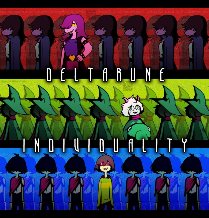  Deltarune, Kris, Ralsei, Susie, , 