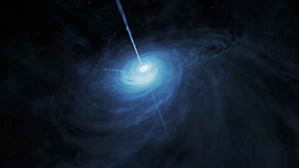 Hubble discovers the brightest black hole in the early universe - Space, Pictures from space, Opening, Black hole, Hubble telescope, Supermassive black hole