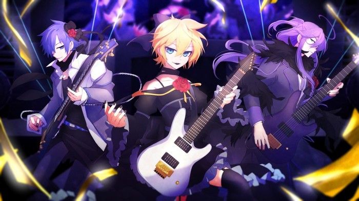 Let's play let's go! - Anime, Not anime, Vocaloid, Kaito, Kagamine len, , Anime art