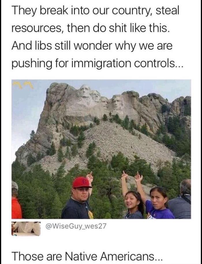 Difference - Reddit, Translation, Screenshot, Picture with text, USA, Immigration, Mount Rushmore