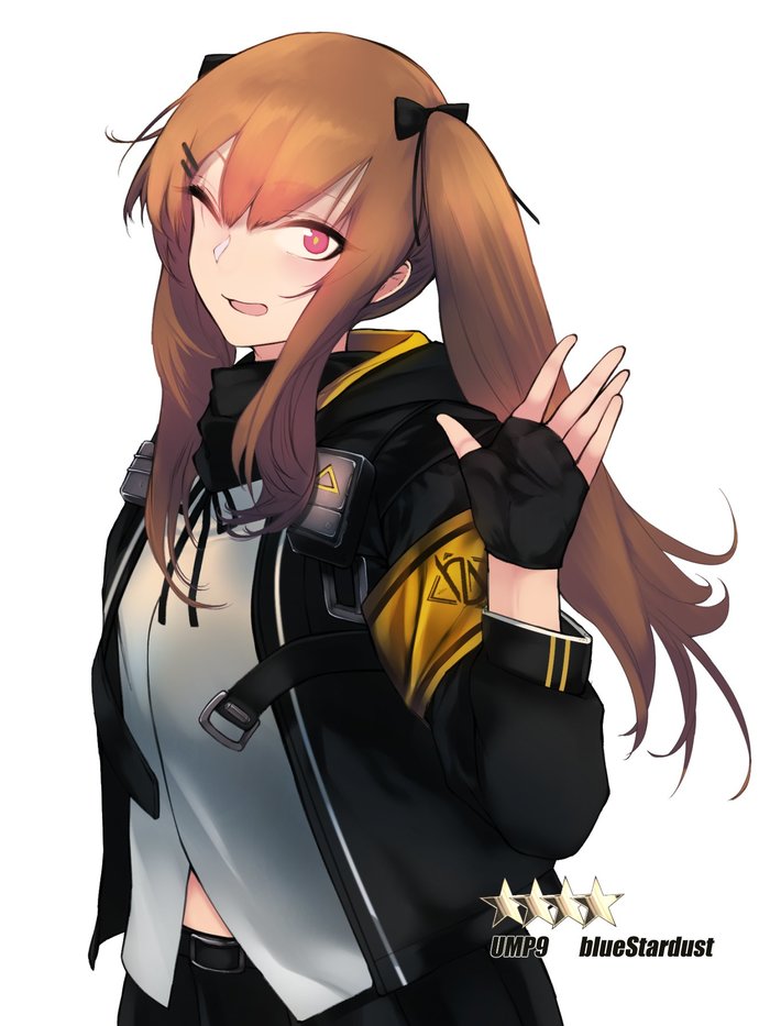 UMP9 - Anime Art, Girls Frontline, Ump9