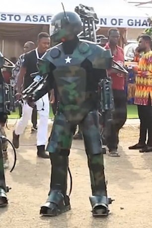 African combat exoskeletons - Army, Africa, Harsh warriors, Video, Longpost