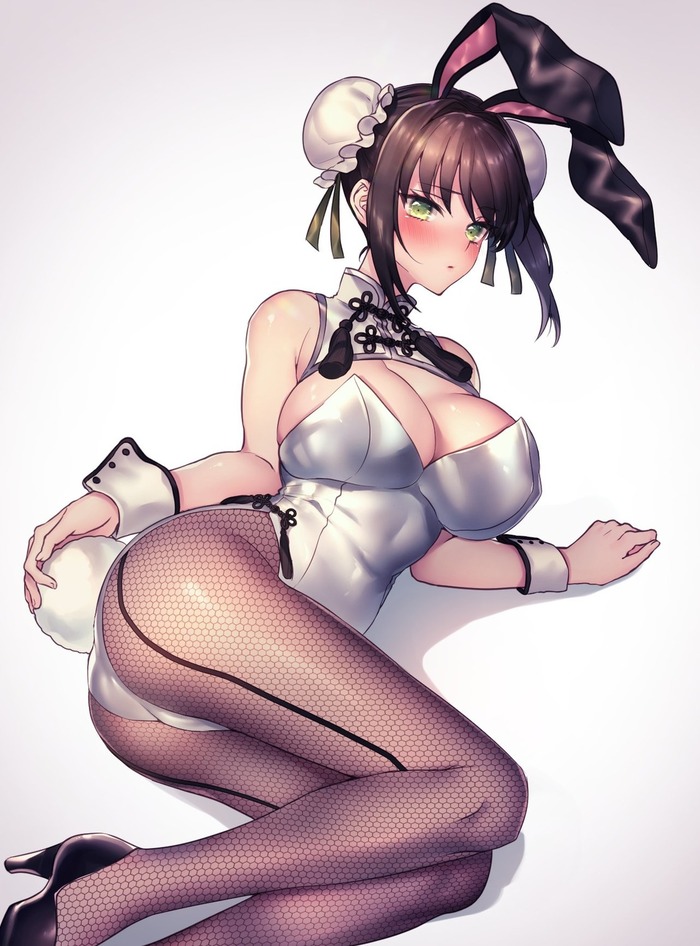 Bunny - Anime Art, Animal Ears, Bunny Girl, Bunnysuit