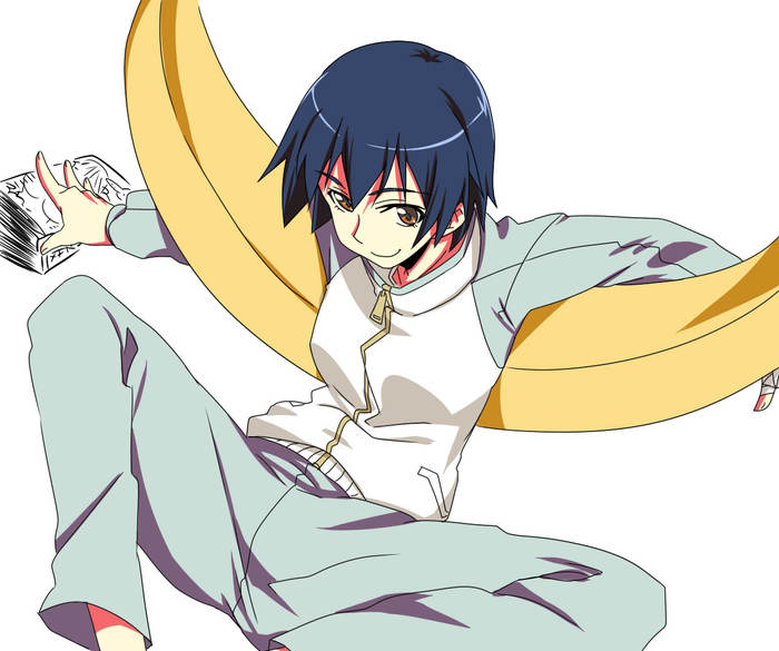   , Anime Art, Monogatari series, Kanbaru Suruga