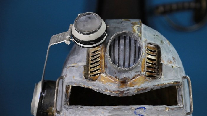 Шлем силовой брони T-51b из Fallout своими руками шлема, которые, теперь, нужно, можно, будут, сверху, баллончика, ссылки, гнуть, бумагу, Причем, очень, вовнутрь, трубы, Телеграме, устройство, обычно, надобно, изнутри