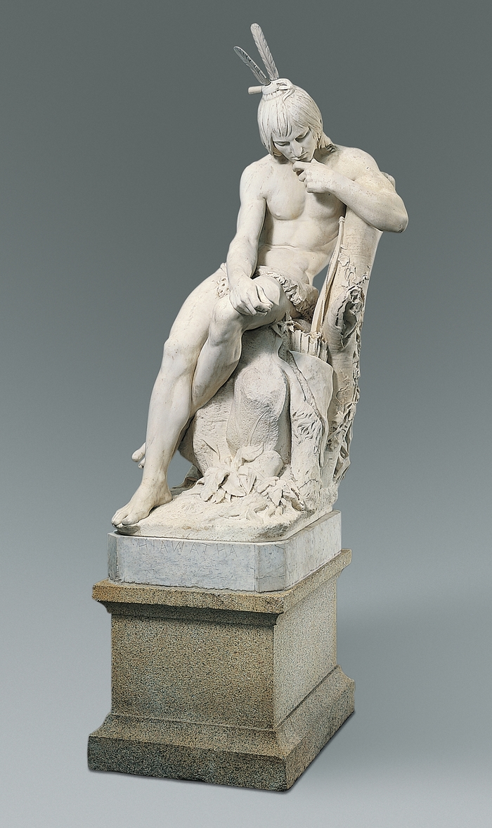 Augustus Saint-Gaudens (1848-1907) - Sculpture, 19th century, Art, Marble, Thread, Longpost