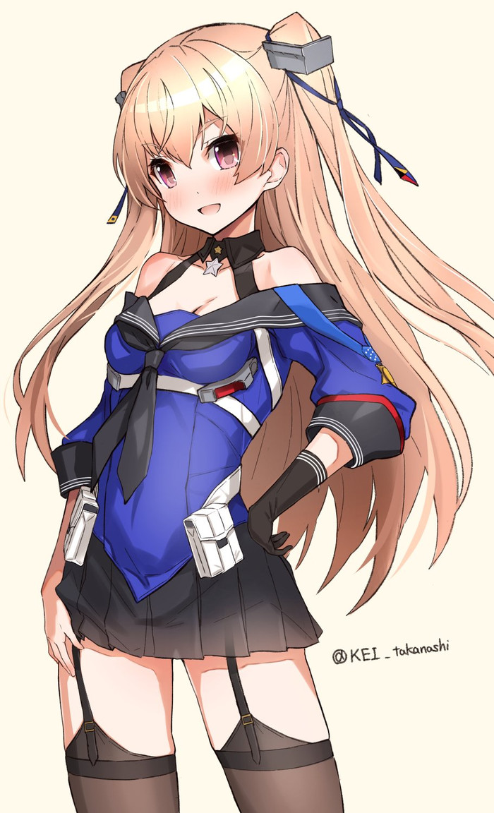 Johnston - Kantai collection, Johnston, Anime, Anime art