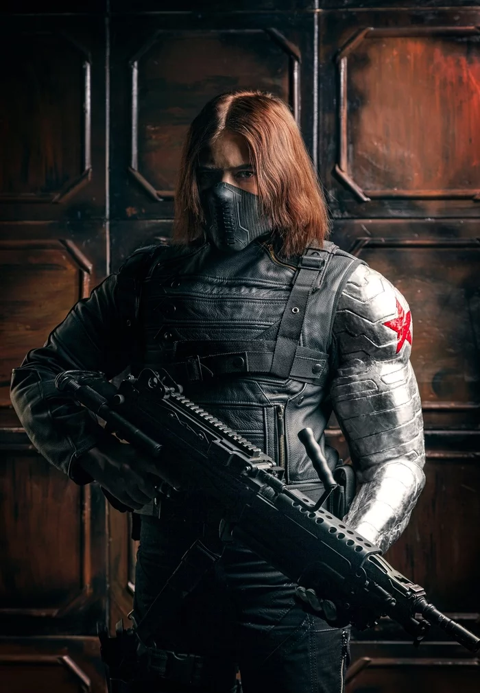 Winter Soldier - My, Omega N, Marvel, Winter soldier, Captain America, Cosplay, Russian cosplay, Avengers