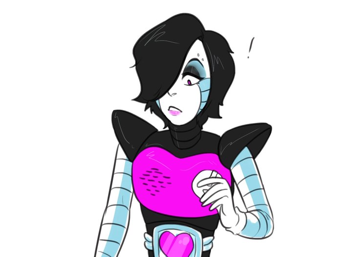 Here she is! The new star of my show! - My little pony, Undertale, Crossover, Coffee cream, Mettaton, Longpost