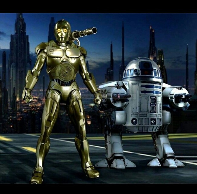 Мод v 2.0 - R2d2, c-3po, Stsr Wars, Star Wars