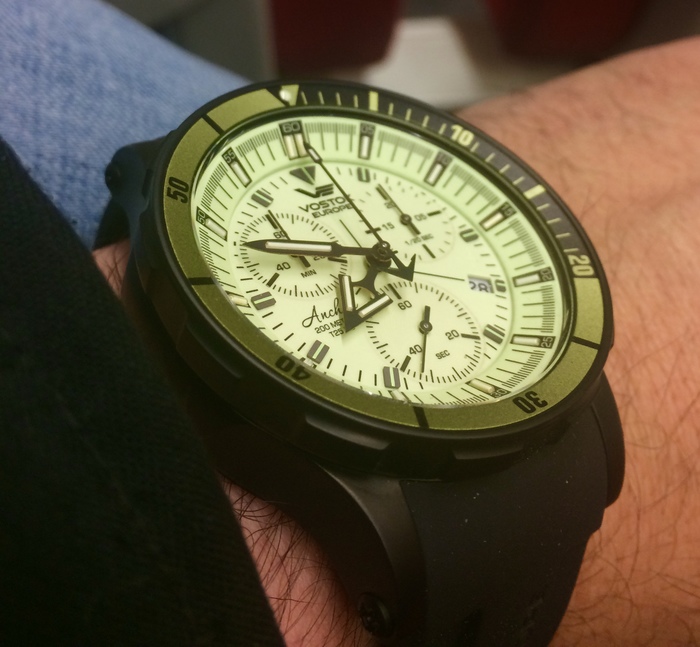 Atomic backlit clock - My, Wrist Watch, Consumption, Maidan, Tritium, Back to USSR, Longpost