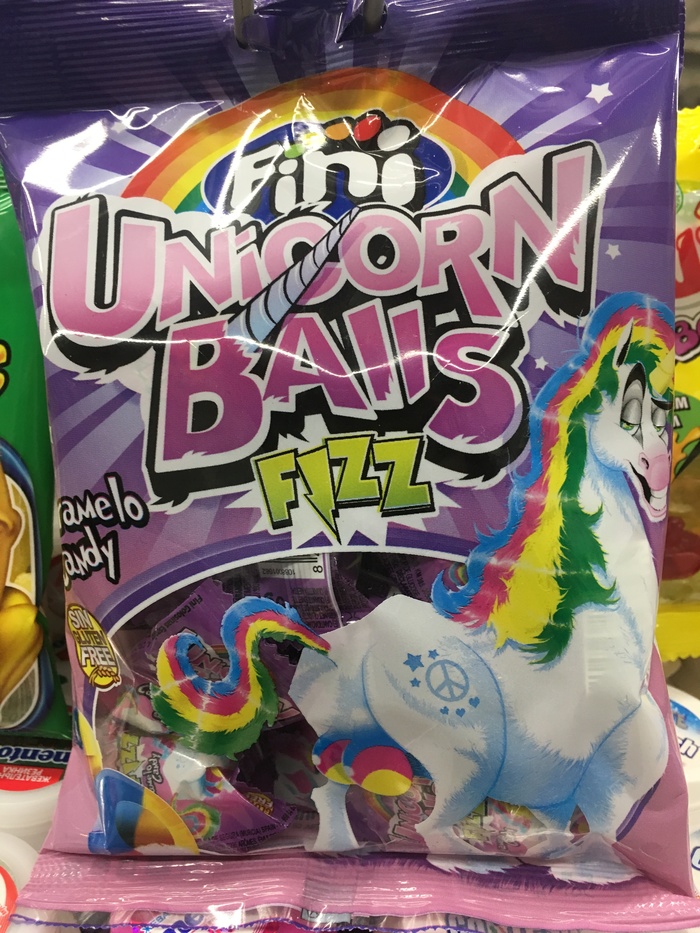 Children's sweets Unicorn Balls. - Unicorn, Candy, Humor, Eggs, Strawberry