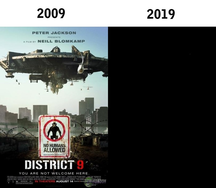 We are no longer waiting - 10yearschallenge, District No9