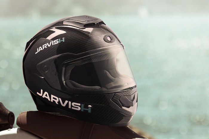 JARVISH: Cool Augmented Reality Motorcycle Helmet - My, Technologies, Гаджеты, Technics, Kickstarter, Indiegogo, Wow, Moto, Motorcycles, GIF, Tag