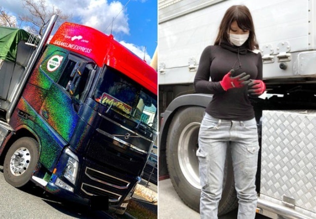 Dream work - Work, Dalnoboy, Beautiful girl, Japan, Longpost, Truckers