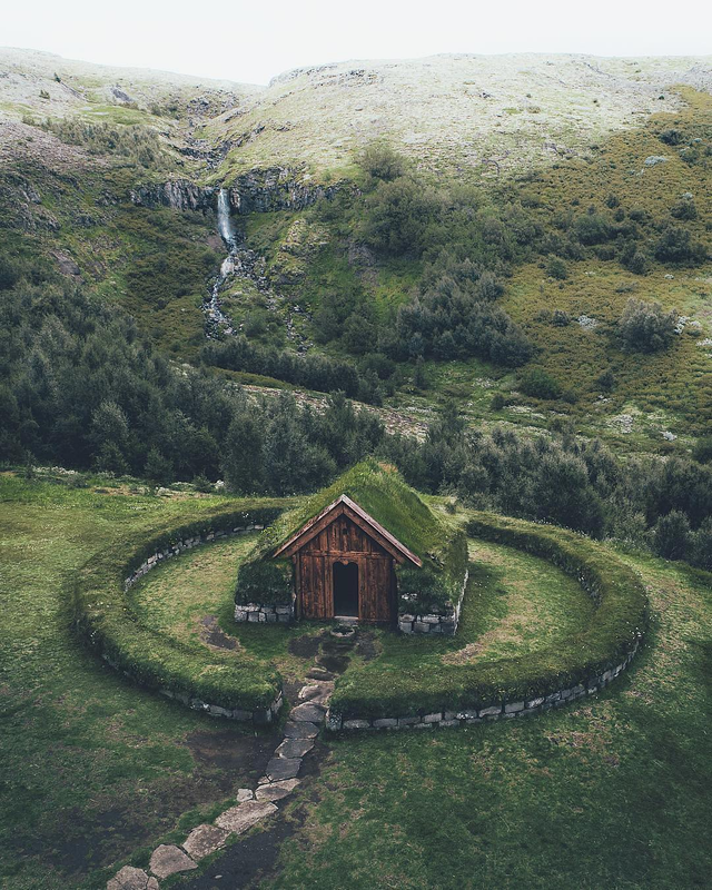 Viking Church in Iceland - Iceland, Church, Architecture, 