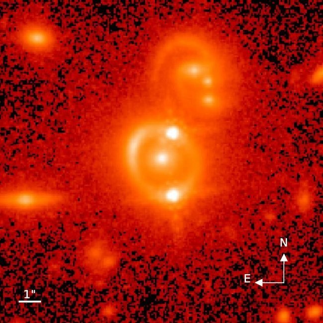 The expansion rate of the universe is estimated using a quasar - Popular mechanics, Astronomy, Research, Universe expansion, Gravity Lens, Longpost