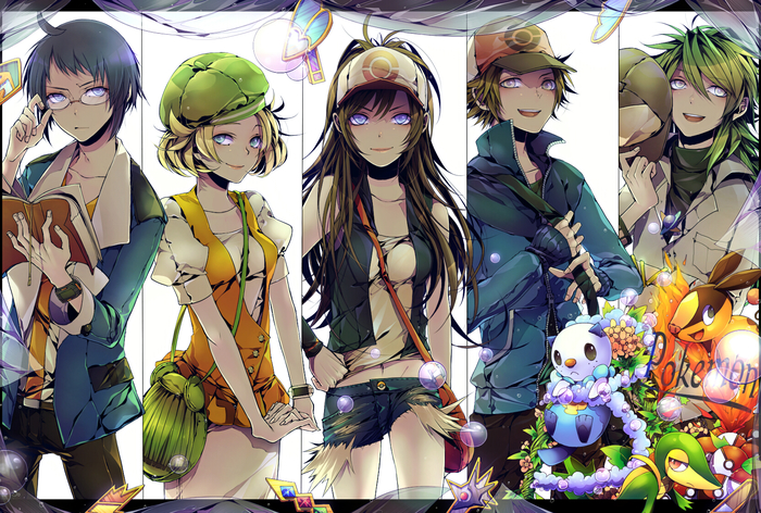 main characters - Pokemon, Pokemon GO, Anime, , Oshawatt, Anime art