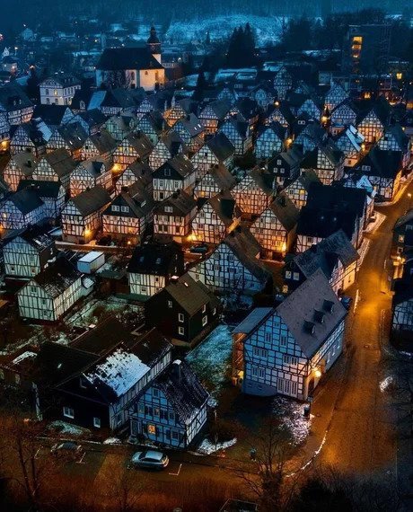 Village in Germany - Germany, Village, Pastoral, Beautiful