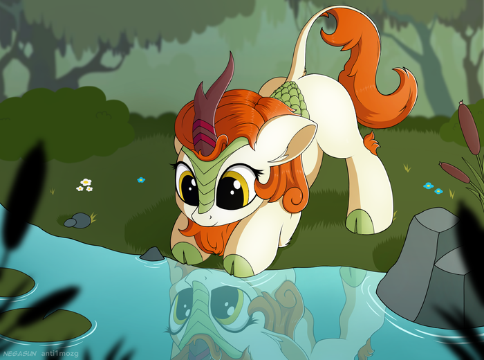 Autumn Blaze My Little Pony, Autumn Blaze, MLP Kirin, , Negasun, Anti1mozg