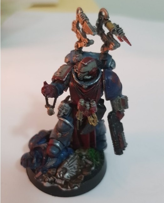 God Emperor of Mankind (this is my approximately 7th miniature) - My, Warhammer 40k, Painting miniatures, Modeling, Emperor of Humanity, Longpost