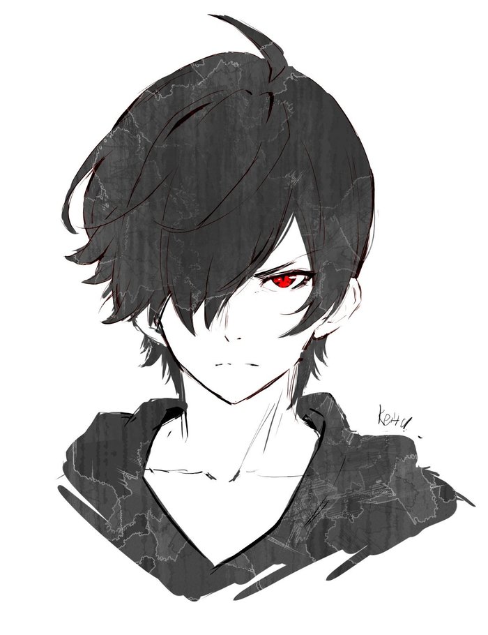 Araragi Koyomi , Anime Art, Monogatari series, Araragi Koyomi, Hoshizaki Reita, 