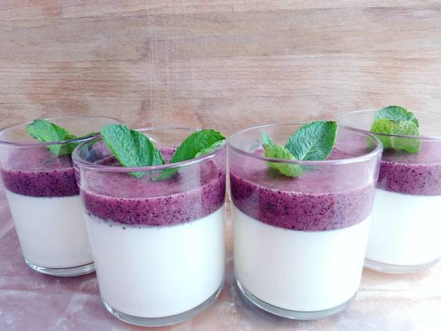 Panna Cotta - Panna Cotta, Dessert, Recipe, Sweets, My, Cooking, Video, , , Kulzames