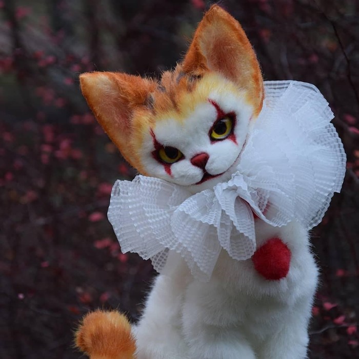 Kotovize - Images, It, cat, Soft toy, Pennywise, Clown