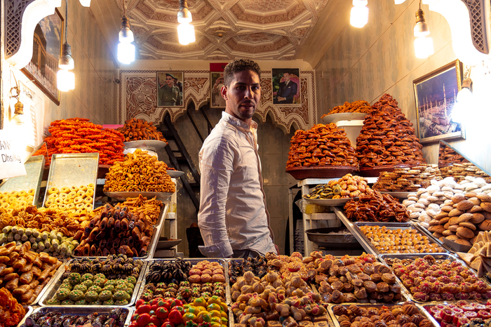 Candy merchant - Travels, The photo, My, Morocco