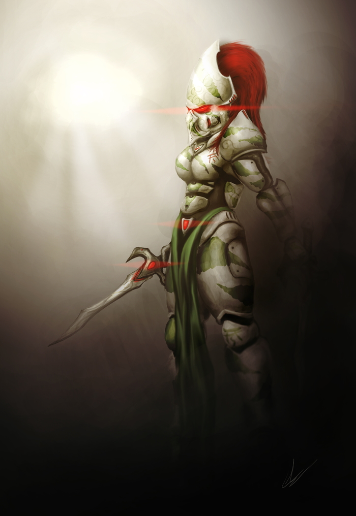 Howling Banshee - , Eldar, Warhammer 40k, Longpost, Howling Banshees