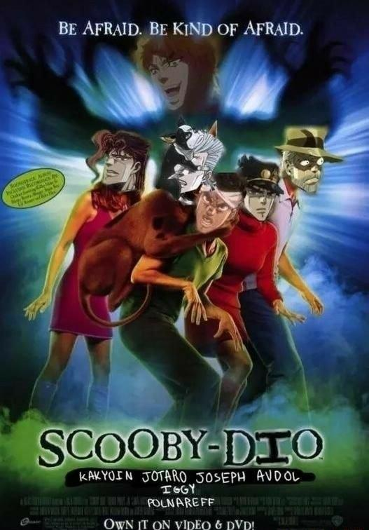 Scooby-Dio - Jojos Bizarre Adventure, Скуби-Ду, Stardust Crusaders, Мемы