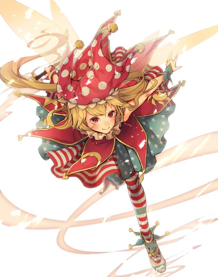 Clownpiece - Аниме, Anime Art, Touhou, Clownpiece, Gensou aporo