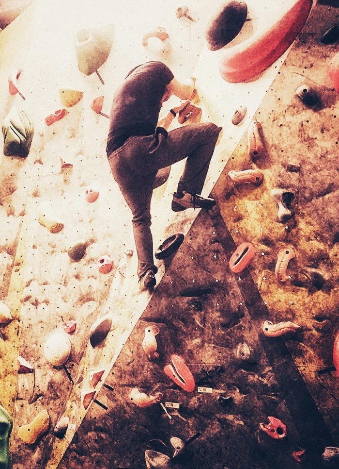 Скалодром, или попытка побороть боязнь высоты