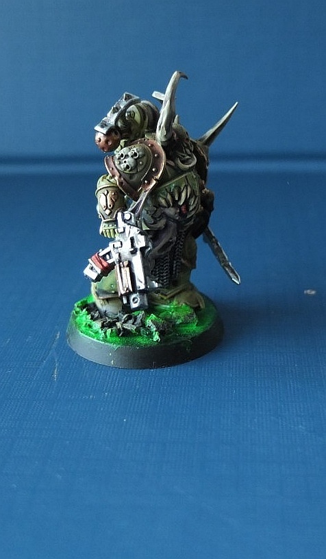 Plague marines - My, Wh miniatures, Warhammer 40k, Painting miniatures, Plague marine, Longpost