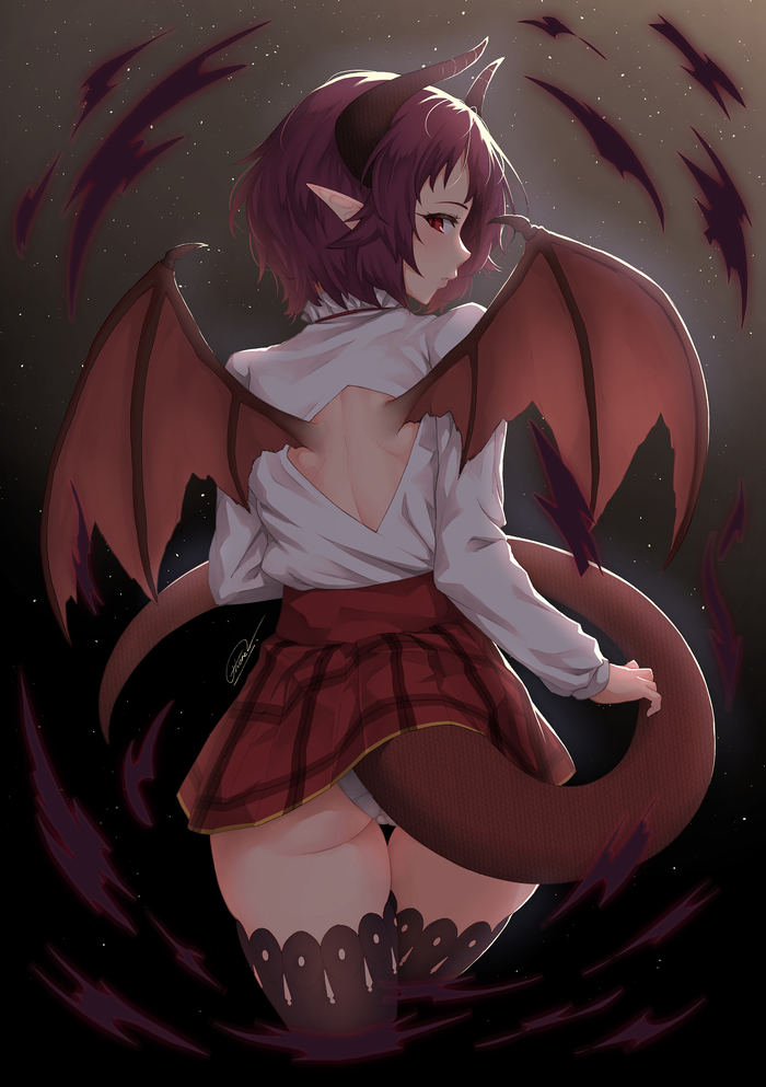 Art Night Sky - NSFW, Anime art, Anime, Shingeki no bahamut, Grea