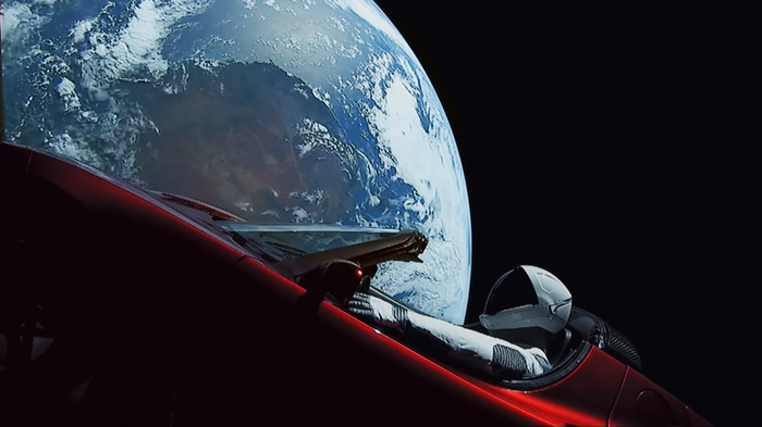       Tesla Roadster. 06.02.2018 SpaceX,  , , Starman, , Tesla, , 2018, , 