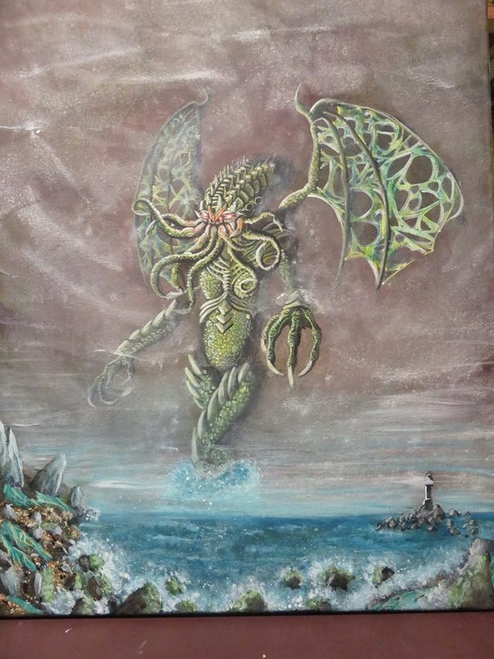Some really cool stuff by Howard Phillips Lovecraft - Lovecraft art, Howard Phillips Lovecraft, Artist, Cthulhu, Art, Longpost