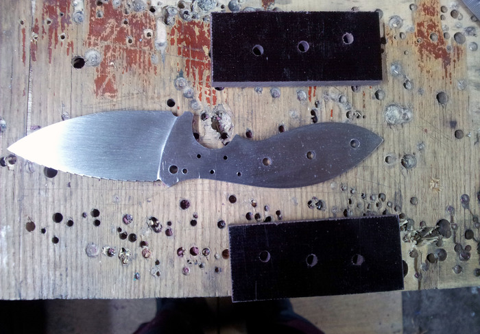 Пятничная у8а Нож, Своими руками, Рукоделие с процессом, Сталь, Кожа, Видео, Длиннопост